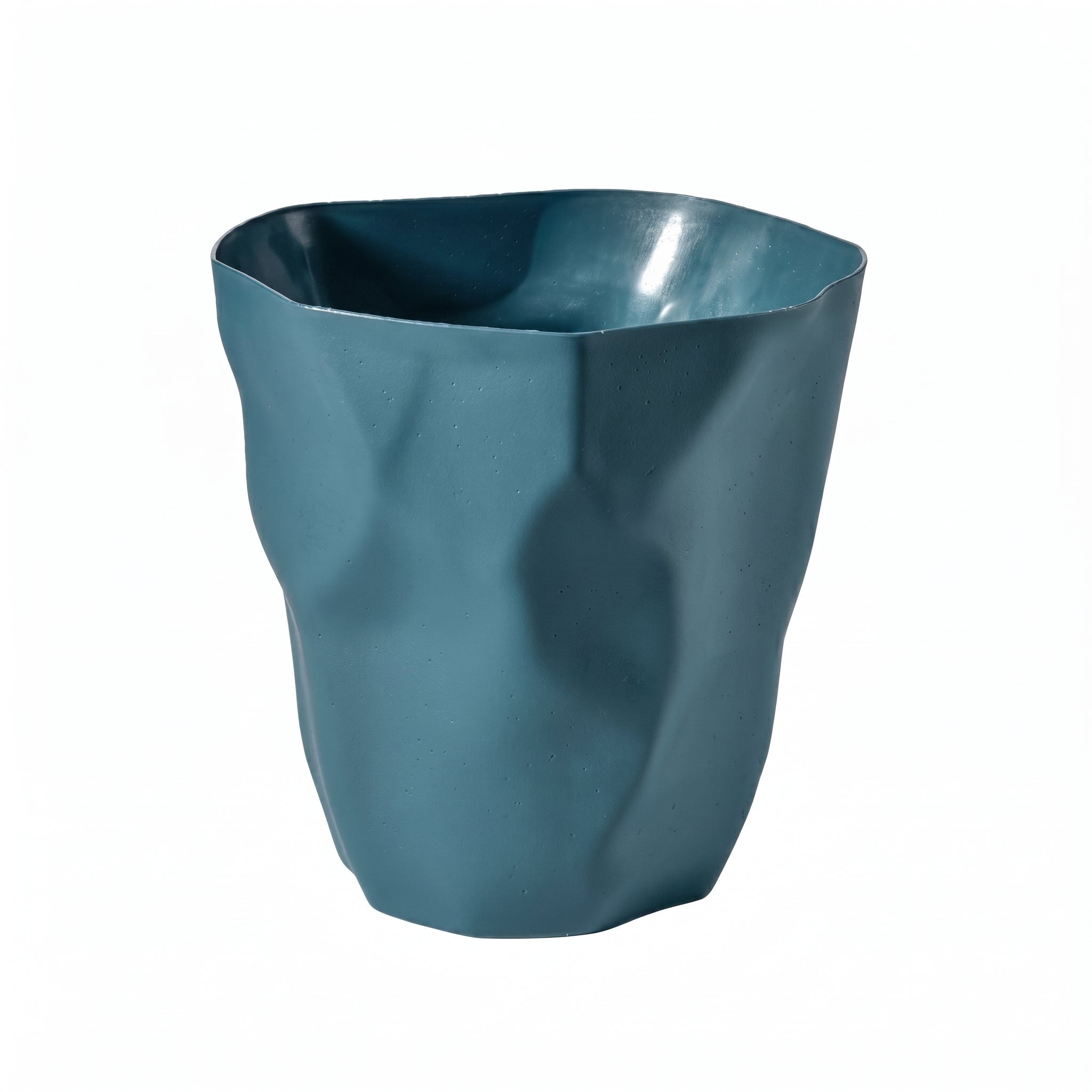 Virelle – Künstlerische Abfallbehälter - Mülleimer - Marineblau - Voldeva
