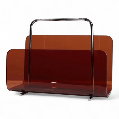 Vitra – Minimalistischer Zeitschriftenständer aus Metall für Wohnzimmer - Zeitschriftenständer - Voldeva