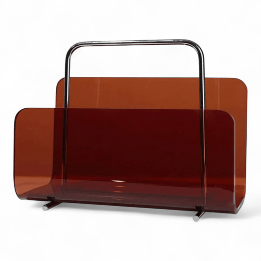 Vitra – Minimalistischer Zeitschriftenständer aus Metall für Wohnzimmer - Zeitschriftenständer - Voldeva