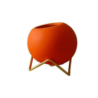 VividNest–Moderner Pflanzentopf Keramik mit Ständer - Pots & Planters - Voldeva