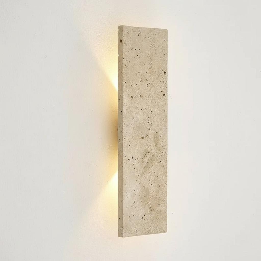 Wandleuchte aus Naturstein mit indirektem Lichteffekt - Wall Light Fixtures - Voldeva
