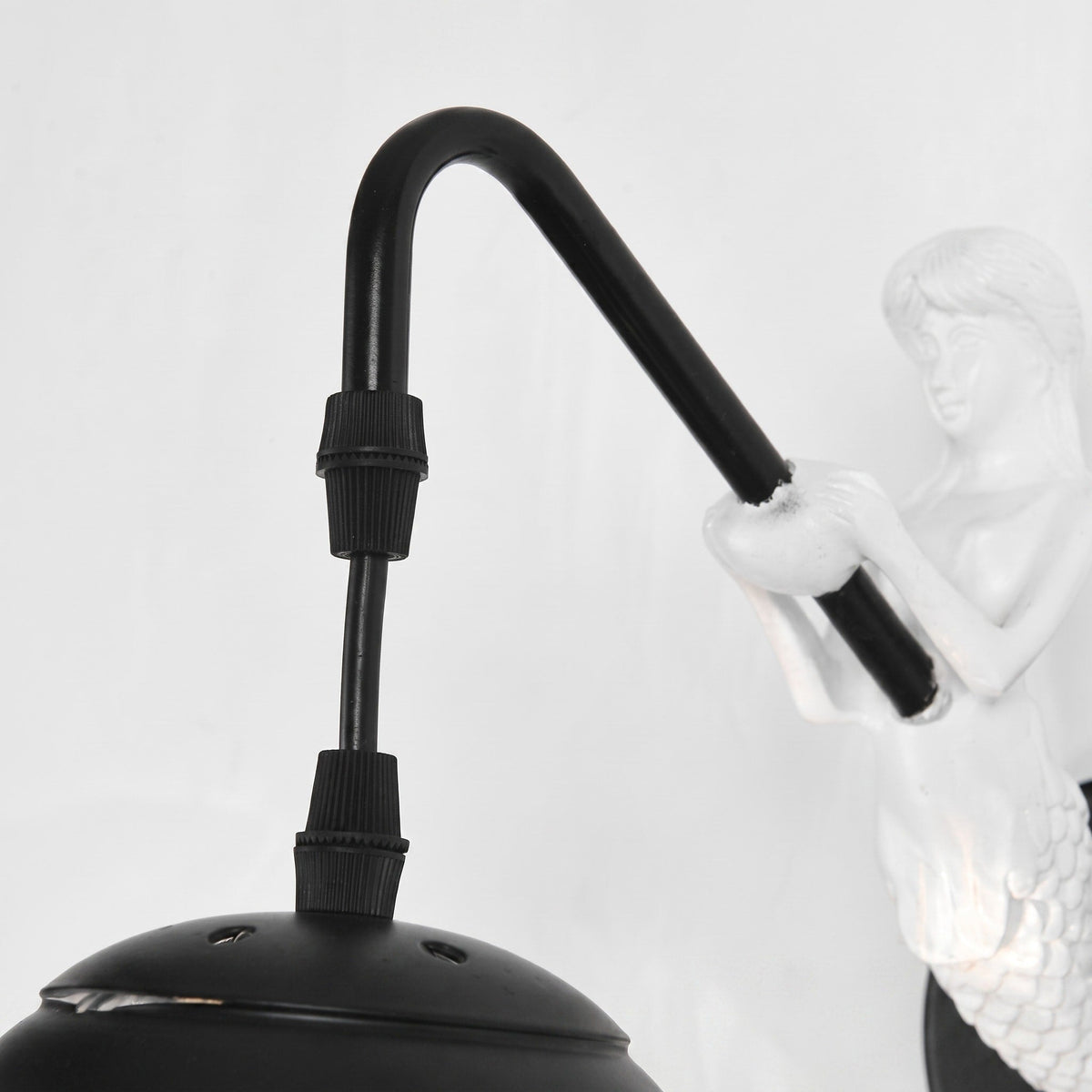 Wandleuchte Meerjungfrau Glaskugel Design - Wall Light Fixtures - Schwarz - Voldeva