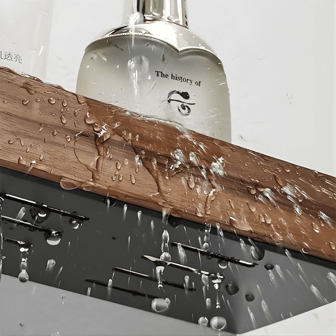 Wandregal - Set aus hochwertigem Holz - Wandregal Set - Voldeva