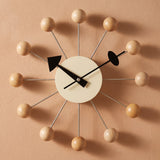 Dekorative Retro-Wanduhr im Kugel-Design