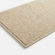 Waschbare Badmatte mit strukturierter Oberfläche - Badmatte - Beige - Voldeva