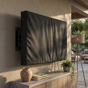 Wasserdichte Fernseher Schutzabdeckung - Schutzhülle für Fernseher - Schwarz - Voldeva