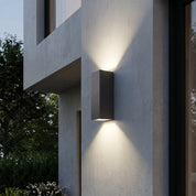 Wasserdichte LED - Außenwandleuchte mit Auf - Ab - Lichteffekt - Wandleuchte - 53x16x16 cm - Voldeva