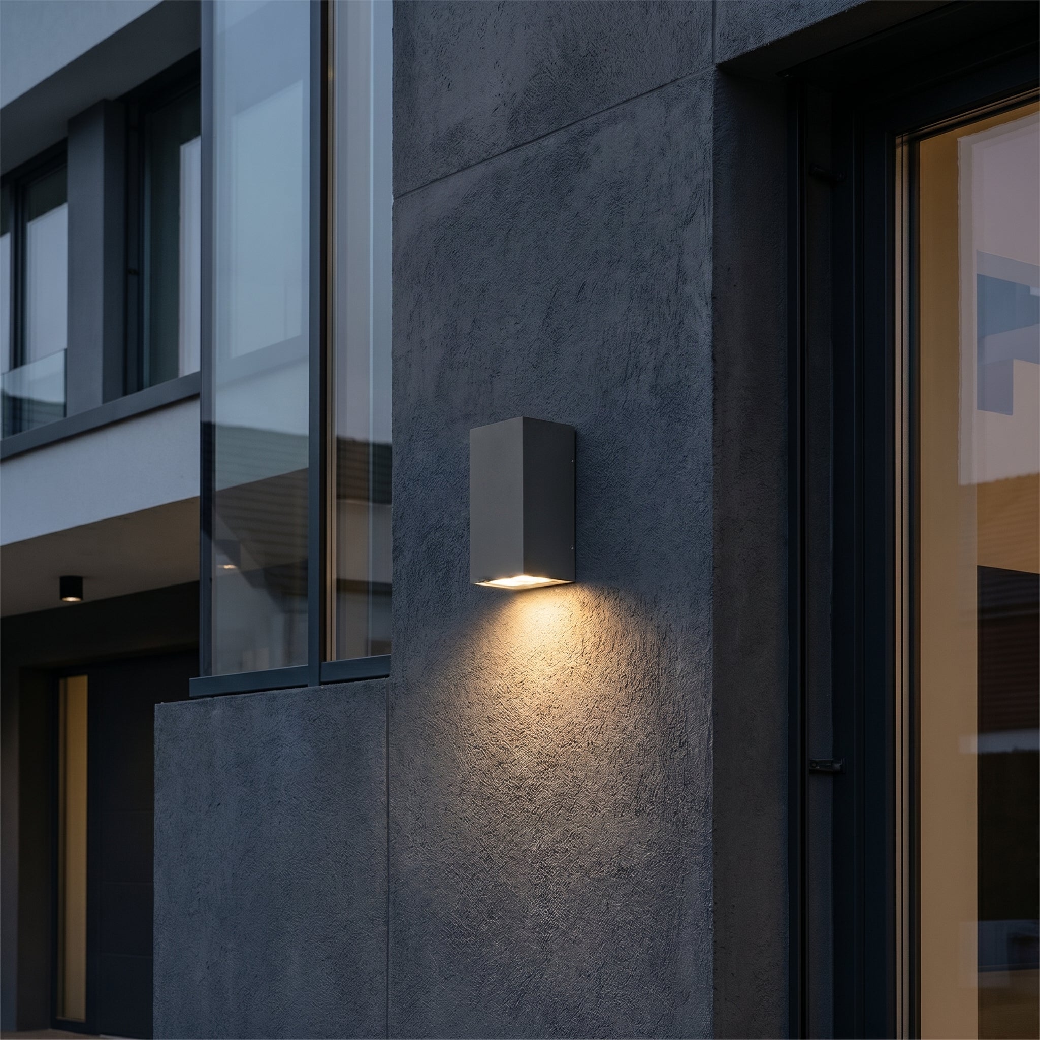 Wasserdichte LED Außenwandleuchte mit Mehrstrahl - Lichteffekt - Wandleuchte - Abwärts - Voldeva