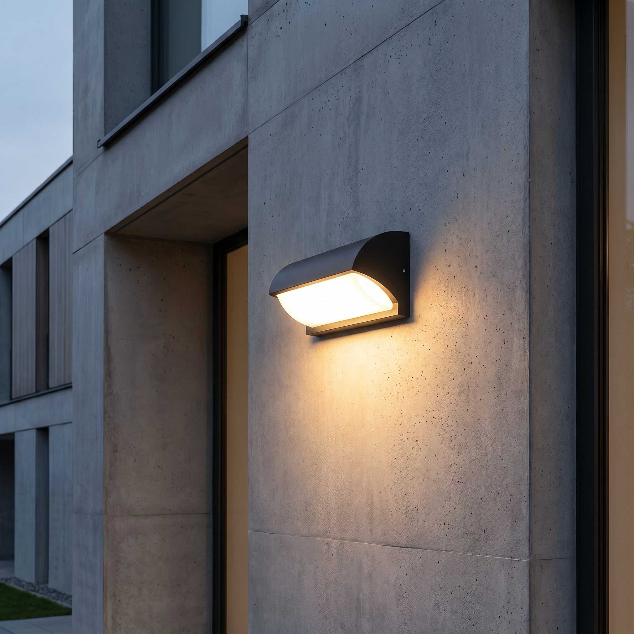 Wasserdichte rechteckige LED - Wandleuchte - Wandleuchte - Voldeva