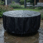 Wasserdichte runde Gartenmöbel - Abdeckung - Möbelbezug - 38x40cm - Voldeva
