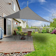 Wasserdichtes Außensonnensegel für Garten und Terrasse - Gartenschatten - Dreieck - Voldeva