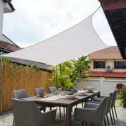 Wasserdichtes Außensonnensegel für Garten und Terrasse - Gartenschatten - Rechteck - Voldeva