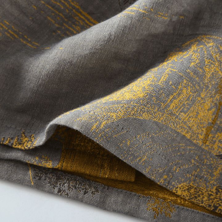 Weicher Kimono - Bademantel aus Bio - Baumwolle für Zuhause - Bademantel - Voldeva