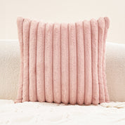 Weicher Kissenbezug mit verdecktem Reißverschluss - Kissenbezüge - Rosa - Voldeva