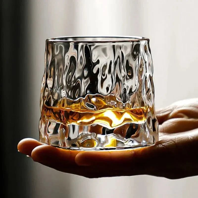 Whiskeygläser Mit Rotierendem Boden Für Aromatisches Genießen - Küche & Essbereich - Imperiale Schmiede - Voldeva