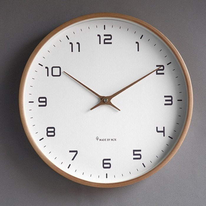 Wooly – Holz - Wanduhr im nordischen Design - Wanduhr - Voldeva