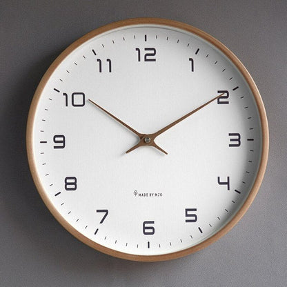 Wooly – Holz - Wanduhr im nordischen Design - Wanduhr - Voldeva