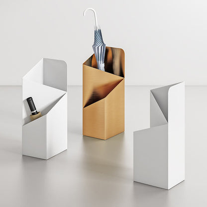 Zola - Geometrischer Regenschirmständer aus Edelstahl im Nordstil - Regenschirmständer - Voldeva